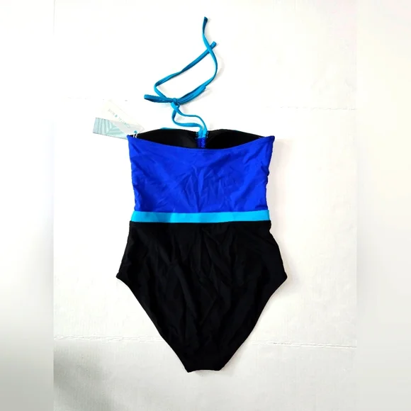 Coastal Blue Vibrant Swimsuit - Picture 2 of 4